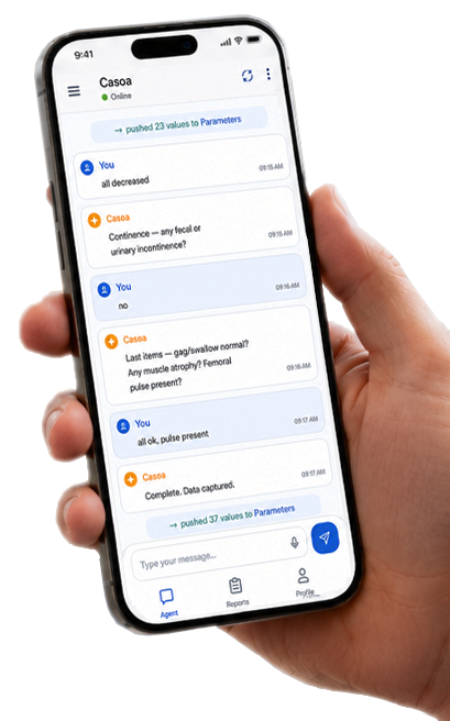 Casoa mobile app